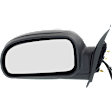 Driver Side Mirror, Power, Manual Folding, Heated, Textured Black, No Signal Light, No Memory, No Puddle Light, No Auto-Dimming, No Blind Spot Feature, 1st Design