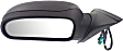 Driver Side Mirror, Power, Manual Folding, Heated, Textured Black, No Signal Light, No Memory, No Puddle Light, No Auto-Dimming, No Blind Spot Feature, 1st Design