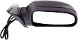 Passenger Side Mirror, Power, Manual Folding, Heated, Textured Black, No Signal Light, No Memory, No Puddle Light, No Auto-Dimming, No Blind Spot Feature, 1st Design