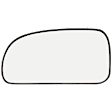 Driver Side Mirror Glass, Non-Heated, No Blind Spot Feature
