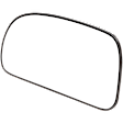 Driver Side Mirror Glass, Non-Heated, No Blind Spot Feature