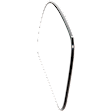 Driver Side Mirror Glass, Non-Heated, No Blind Spot Feature