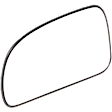 Driver Side Mirror Glass, Non-Heated, No Blind Spot Feature