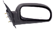 Passenger Side Mirror, Manual Adjust, Non-Heated, Manual Folding, Textured Black, No Signal Light, No Memory, No Puddle Light, No Auto-Dimming, No Blind Spot Feature
