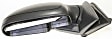 2003-2004 Chevrolet Silverado 2500 - Driver Side Mirror, Power Adjust, Heated, Manual Folding, Textured Black, No Signal Light, Without Memory Recall, No Puddle Light, No Auto-Dimming, No Blind Spot Feature