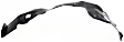 Front, Passenger Side Fender Liner