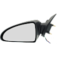 Driver Side Mirror, Power, Manual Folding, Non-Heated, Textured Black, No Signal Light, No Memory, No Puddle Light, No Auto-Dimming, No Blind Spot Feature