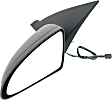 Driver Side Mirror, Power, Manual Folding, Non-Heated, Textured Black, No Signal Light, No Memory, No Puddle Light, No Auto-Dimming, No Blind Spot Feature