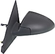 Driver Side Mirror, Power, Manual Folding, Non-Heated, Textured Black, No Signal Light, No Memory, No Puddle Light, No Auto-Dimming, No Blind Spot Feature
