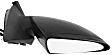 2006 Chevrolet Malibu - Passenger Side Mirror, Power Adjust, Non-Heated, Textured Black, Manual Folding, No Signal Light, No Blind Spot Feature, No Memory, No Puddle Light, No Auto-Dimming, Sedan