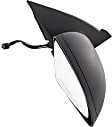 Passenger Side Mirror, Power, Manual Folding, Heated, Textured Black, No Signal Light, No Memory, No Puddle Light, No Auto-Dimming, No Blind Spot Feature