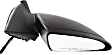 Passenger Side Mirror, Power, Manual Folding, Heated, Textured Black, No Signal Light, No Memory, No Puddle Light, No Auto-Dimming, No Blind Spot Feature