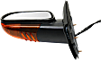 Driver Side Mirror, Power, Manual Folding, Heated, Paintable, In-housing Signal Light, With memory, No Puddle Light, No Auto-Dimming, No Blind Spot Feature