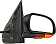 Passenger Side Mirror, Power, Manual Folding, Heated, Paintable, In-housing Signal Light, With memory, No Puddle Light, No Auto-Dimming, No Blind Spot Feature