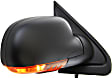 Passenger Side Mirror, Power, Manual Folding, Heated, Paintable, In-housing Signal Light, With memory, No Puddle Light, No Auto-Dimming, No Blind Spot Feature