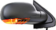 Passenger Side Mirror, Power, Manual Folding, Heated, Paintable, In-housing Signal Light, With memory, No Puddle Light, No Auto-Dimming, No Blind Spot Feature