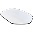Driver Side Mirror Glass, Heated, No Auto-Dimming, Turn Signal Light and Blind Spot Detection, With Backing Plate