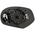Passenger Side Mirror Glass, Heated, No Turn Signal Light and Blind Spot Detection, With Backing Plate