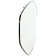 Passenger Side Mirror Glass, Heated, No Turn Signal Light and Blind Spot Detection, With Backing Plate