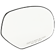 Passenger Side Mirror Glass, Heated, No Turn Signal Light and Blind Spot Detection, With Backing Plate