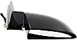 Passenger Side Mirror, Power Adjust, Non-Folding, Heated, Paintable, No Signal Light, No Memory, No Puddle Light, No Auto-Dimming, No Blind Spot Feature