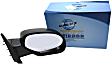 2009 Chevrolet Tahoe - Passenger Side Mirror, Manual Adjust, Non-Heated, Textured Black, Manual Folding, No Signal Light, No Blind Spot Feature, No Memory, No Puddle Light, No Auto-Dimming