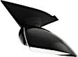 Passenger Side Mirror, Power, Manual Folding, Non-Heated, Paintable, No Signal Light, No Memory, No Puddle Light, No Auto-Dimming, No Blind Spot Feature
