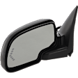 Driver Side Mirror, Power, Heated, Auto Dimming, Power Folding, Paintable, In-glass Signal Light, with Memory, with Puddle Light, Standard Type, Old Body Style
