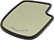 Driver Side Mirror Glass, Heated, Non-Towing, With Turn Signal Light, Backing Plate, Auto-Dimming, No Blind Spot Detection