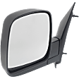 2007 Chevrolet Express 1500 - Driver Side Mirror, Manual Adjust, Non-Heated, Textured Black, Manual Folding, No Signal Light, No Blind Spot Feature, No Memory, No Puddle Light, No Auto-Dimming