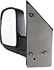 2007 Chevrolet Express 1500 - Driver Side Mirror, Manual Adjust, Non-Heated, Textured Black, Manual Folding, No Signal Light, No Blind Spot Feature, No Memory, No Puddle Light, No Auto-Dimming