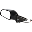 Driver Side Mirror, Power Adjust, Manual Folding, Heated, Paintable, No Signal Light, No Memory, No Puddle Light, No Auto-Dimming, No Blind Spot Feature