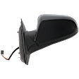 Driver Side Mirror, Power Adjust, Manual Folding, Heated, Paintable, No Signal Light, No Memory, No Puddle Light, No Auto-Dimming, No Blind Spot Feature