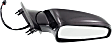 2008-2012 Chevrolet Malibu - Passenger Side Mirror, Power, Manual Folding, Heated, Paintable, No Signal Light, No Memory, No Puddle Light, No Auto-Dimming, No Blind Spot Feature