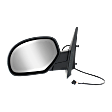 Driver Side Mirror, Power Adjust, Heated, Manual Folding, Textured Black, No Signal Light, No Memory, No Puddle Light, No Auto-Dimming, No Blind Spot Feature