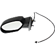 Driver Side Mirror, Power Adjust, Heated, Manual Folding, Textured Black, No Signal Light, No Memory, No Puddle Light, No Auto-Dimming, No Blind Spot Feature