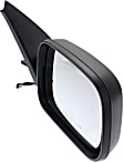 Passenger Side Mirror, Power Adjust, Non-Folding, Non-Heated, Textured Black, No Signal Light, No Memory, No Puddle Light, No Auto-Dimming, No Blind Spot Feature