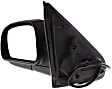 Driver Side Mirror, Power Adjust, Manual Folding, Heated, Paintable, No Signal Light, No Memory, No Puddle Light, No Auto-Dimming, No Blind Spot Feature