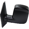 2020 GMC Savana 3500 - Driver Side Mirror, Manual Adjust, Non-Heated, Textured Black, Manual Folding, No Signal Light, With Blind Spot Glass, No Memory, No Puddle Light, No Auto-Dimming