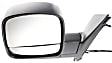 2022 Chevrolet Express 2500 - Driver Side Mirror, Power Adjust, Heated, Textured Black, Manual Folding, No Signal Light, With Blind Spot Glass, No Memory, No Puddle Light, No Auto-Dimming