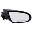 Passenger Side Mirror, Manual Adjust, Non-Folding, Non-Heated, Paintable, No Signal Light, No Memory, No Puddle Light, No Auto-Dimming, No Blind Spot Feature