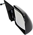Passenger Side Mirror, Non-Towing, Power, Manual Folding, Heated, Paintable, No Signal Light, No Memory, No Puddle Light, No Auto-Dimming, No Blind Spot Feature