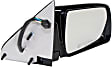 Passenger Side Mirror, Non-Towing, Power, Manual Folding, Heated, Paintable, No Signal Light, No Memory, No Puddle Light, No Auto-Dimming, No Blind Spot Feature