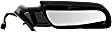 Passenger Side Mirror, Non-Towing, Power, Manual Folding, Heated, Paintable, No Signal Light, No Memory, No Puddle Light, No Auto-Dimming, No Blind Spot Feature