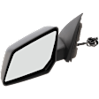 2015 GMC Acadia SLE - Driver Side Mirror, Power Adjust, Non-Heated, Textured Black, Manual Folding, No Signal Light, No Blind Spot Feature, No Memory, No Puddle Light, No Auto-Dimming