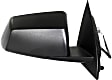 2015 GMC Acadia - Passenger Side Mirror, Power Adjust, Non-Heated, Textured Black, Manual Folding, No Signal Light, No Blind Spot Feature, No Memory, No Puddle Light, No Auto-Dimming