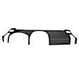 10-515LL-DGR Dark Gray, Molded, ABS Thermoplastic, Dash Cover Overlay 