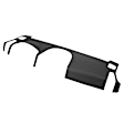 10-515LL-DGR Dark Gray, Molded, ABS Thermoplastic, Dash Cover Overlay 
