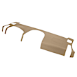 10-515LL-NTL Neutral, Molded, ABS Thermoplastic, Dash Cover Overlay 