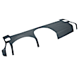 10-515LL-SGR Slate Gray, Molded, ABS Thermoplastic, Dash Cover Overlay 